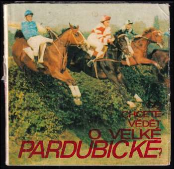 Co chcete vědět o Velké pardubické?