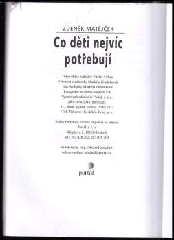 Zdeněk Matějček: Co děti nejvíc potřebují