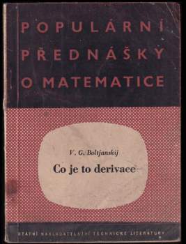 V. G Boltjanskij: Co je to derivace