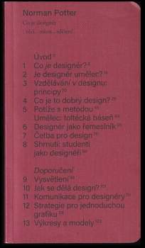 Norman N Potter: Co je designér