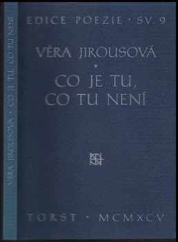 Co je tu, co tu není
