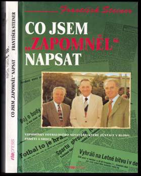 Co jsem "zapomněl" napsat