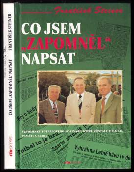 Co jsem "zapomněl" napsat