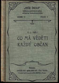 Co má věděti každý občan o zřízení rodinném, samosprávném, státním a společenském