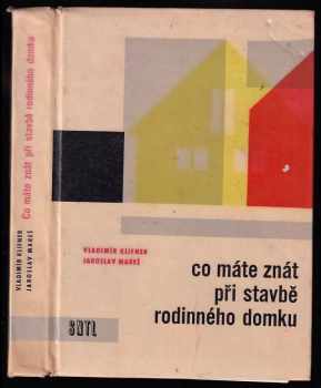 Jaroslav Mareš: Co máte znát při stavbě rodinného domku