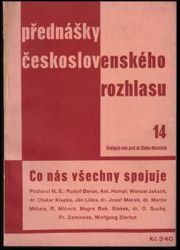 Co nás všechny spojuje