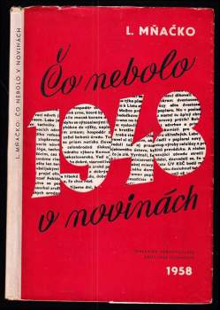 Čo nebolo v novinách