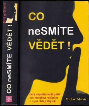 Co nesmíte vědět! : [celý západní svět patří jen několika rodinám a nyní chtějí zbytek] - Michael Morris (2014, ANCH BOOKS) - ID: 1787397