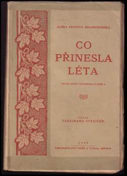 Co přinesla léta - druhé knihy vzpomínek - svazek 1