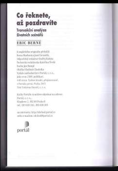 Eric Berne: Co řeknete, až pozdravíte