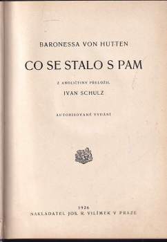 Bettina Von Hutten: Co se stalo s Pam