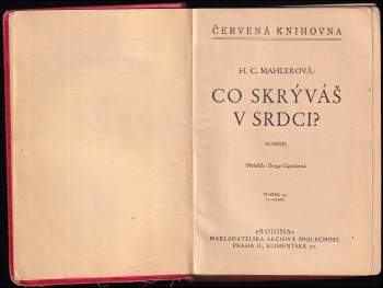 Hedwig Courths-Mahler: Co skrýváš v srdci?