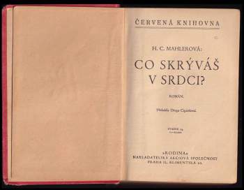 Hedwig Courths-Mahler: Co skrýváš v srdci?