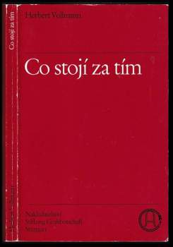 Co stojí za tím