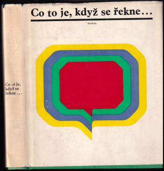 Olga Srbová: Co to je, když se řekne