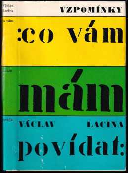 Co vám mám povídat