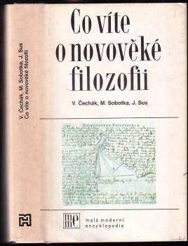 Vladimír Čechák: Co víte o novověké filosofii