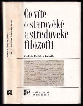 Co víte o starověké a středověké filozofii
