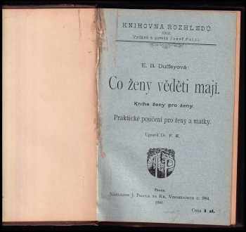 E. B Duffey: Co ženy věděti mají