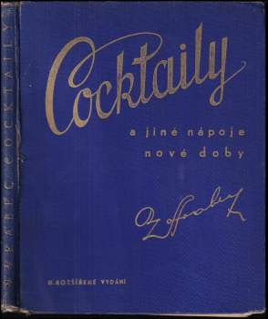 Vilém Vrabec: Cocktaily a jiné nápoje nové doby, alkoholické a alkoholu prosté