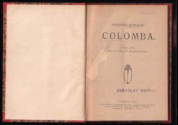 Prosper Merimee: Colomba