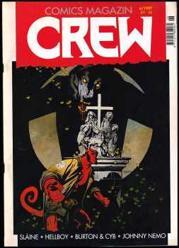 Comics magazín CREW 6/1997 - Sláine - Hellboy - Burton and Cyb - Johnny Nemo