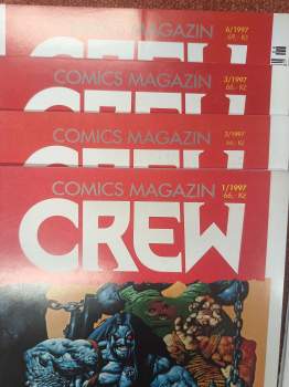 Ondřej Neff: Comics Magazine Crew KONVOLUT ČÍSEL Z LET 2004 - 2007