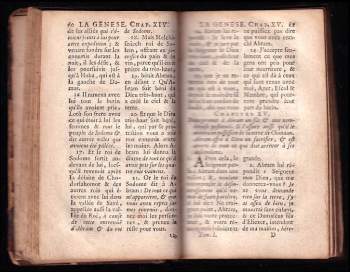 Commentaire litteral sur la Sainte Bible contenant l ́Ancien et le Nouveau Testament inseré dans la traduction française - Tome Premier