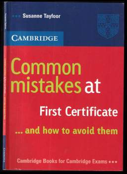 Common mistakes at first certificate- and how to avoid them