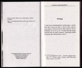 John Maddox Roberts: Conan neohrožený