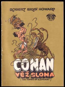 Robert Ervin Howard: Conan - Věž slona a jiné povídky - OBÁLKA KÁJA SAUDEK