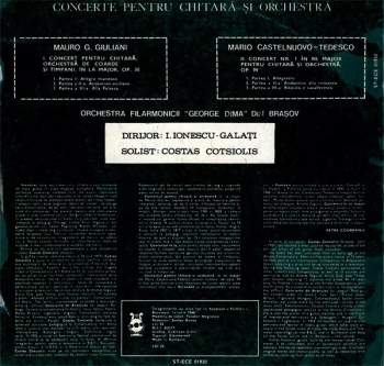 Mauro Giuliani: Concerte Pentru Chitară Și Orchestră