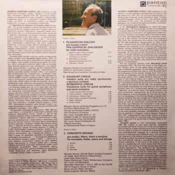 Oldřich František Korte: Concerto Grosso / Wonderful Circus / Philosphical Dialogues