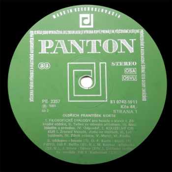 Oldřich František Korte: Concerto Grosso / Wonderful Circus / Philosphical Dialogues