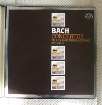 Johann Sebastian Bach: Concertos For 2-3-4 Harpsichords And Strings BWV 1060-5 (2xLP + BOX)