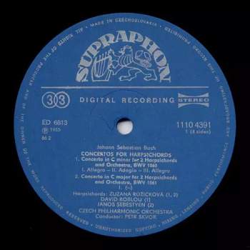 Johann Sebastian Bach: Concertos For 2-3-4 Harpsichords And Strings BWV 1060-5 (2xLP + BOX)