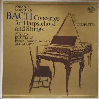 Johann Sebastian Bach: Concertos For Harpsichord And Strings (Complete) (3xLP + BOX + INSERT)