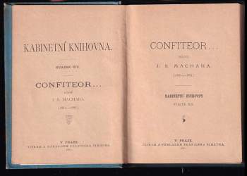 Josef Svatopluk Machar: Confiteor--