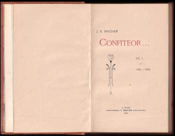 Josef Svatopluk Machar: Confiteor-