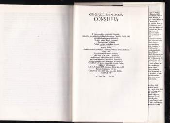 George Sand: Consuela