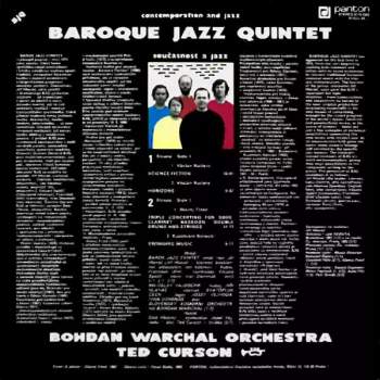 Barok Jazz Kvintet: Contemporation And Jazz = Současnost A Jazz (PODPIS a VĚNOVÁNÍ Alexeje Frieda)