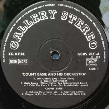 Count Basie Orchestra: Count Basie