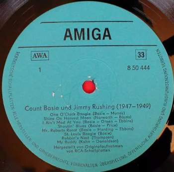 Count Basie: Count Basie - Jimmy Rushing (1947 - 1949)