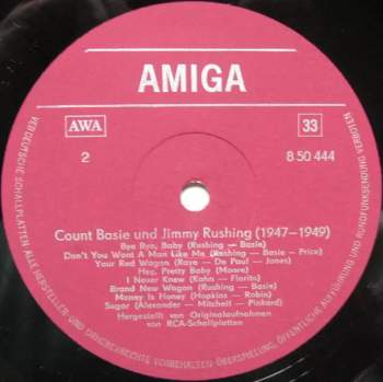 Count Basie: Count Basie Und Jimmy Rushing (1947 - 1949)