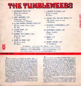 The Tumbleweeds: Country And Western Music