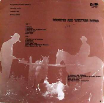 Various: Country And Western Songs