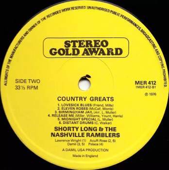 Shorty Long: Country Greats