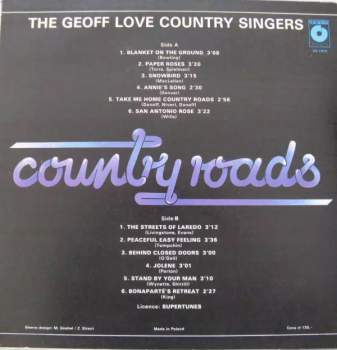The Geoff Love Country Singers: Country Roads