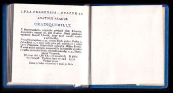 Anatole France: Crainquebille