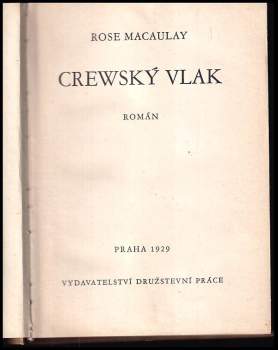 Rose Macaulay: Crewský vlak